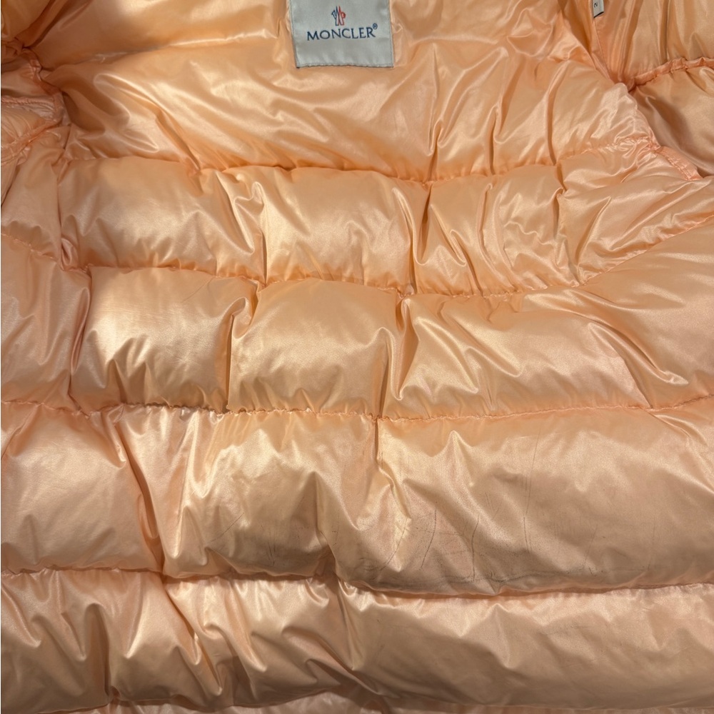 Moncler Pink Liriope Puffer Down Jacket - Picture 11 of 16